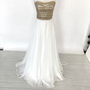 Sherri Hill wedding gown